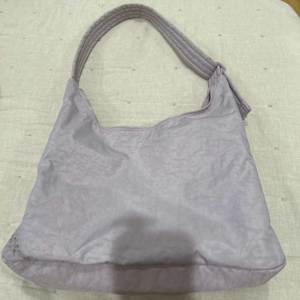 BAGGU dusty pink shoulder bag